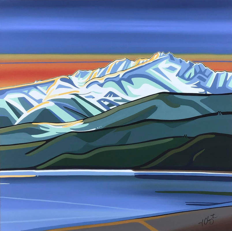 Treston Mountain Over Kalum Lake