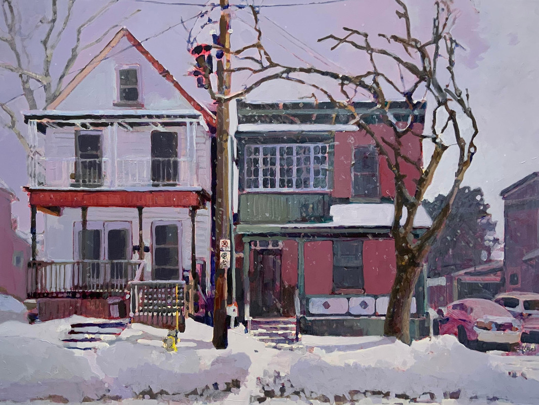 February Snow, Arthur Street