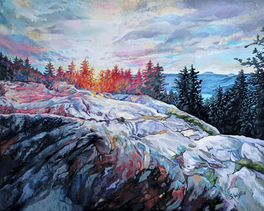 Rocky Knoll at Sunset, Kal Park