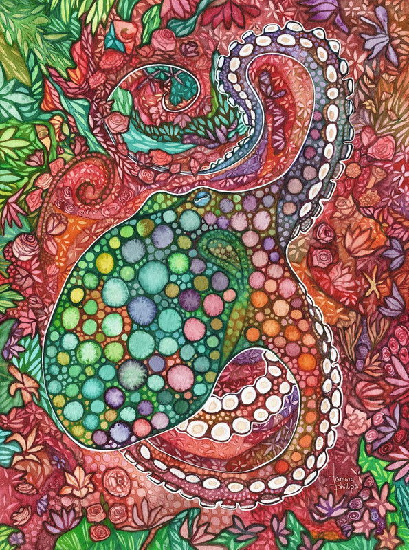 Octopus in Bloom