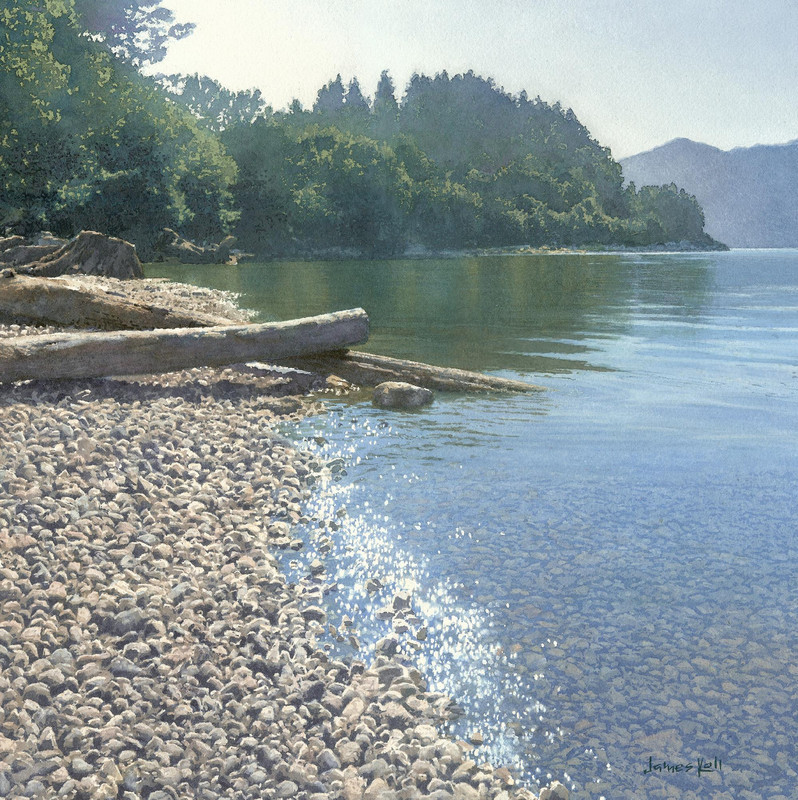 Incoming Tide at Porteau Cove