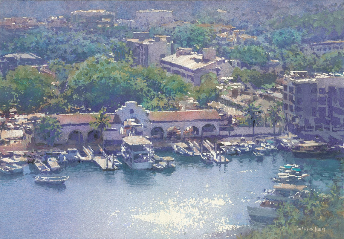 Santa Cruz Marina, Late Afternoon