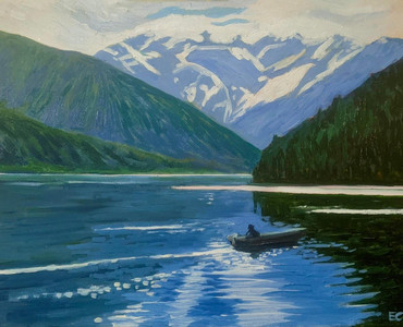 Fishing on Lake Chilliwack
