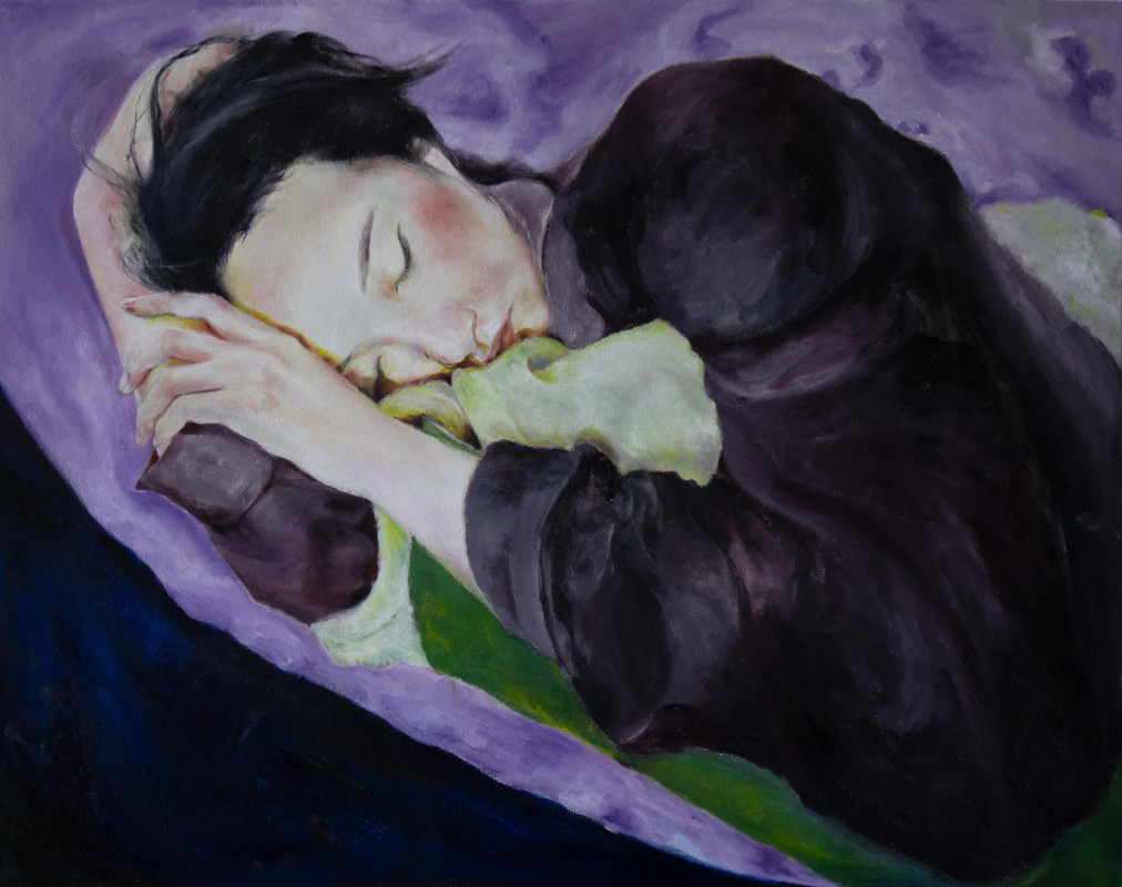 wrapped in violet