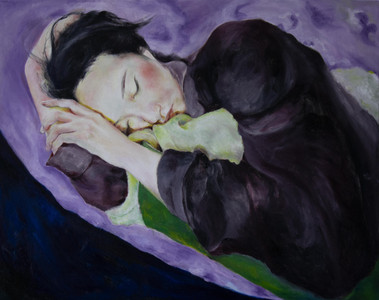 wrapped in violet