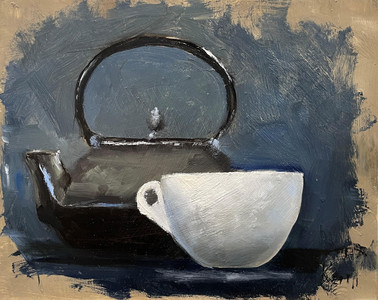 Teapot and Cup