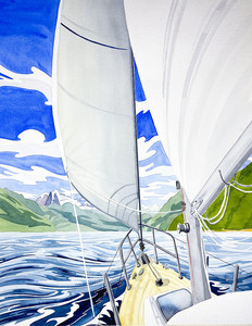 Sailing to the Snow