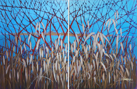 Fall Blues-diptych