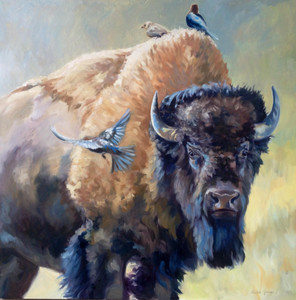 Western King, Bison Bull