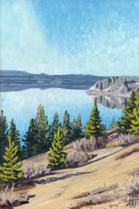 'View of Williston Lake Reservoir'