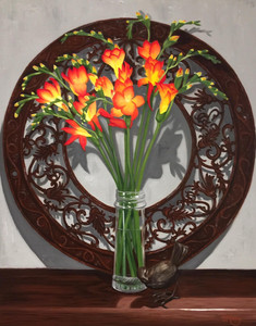 Freesia with Ironwork Grille