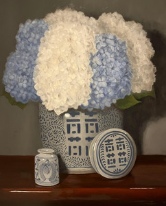Study in Blue and White