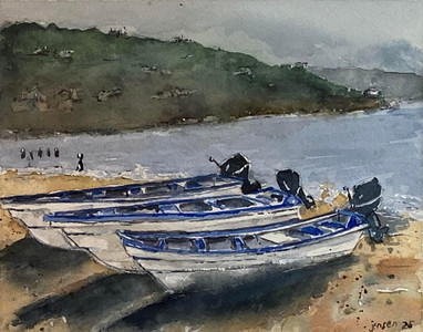 Boats on the Beach