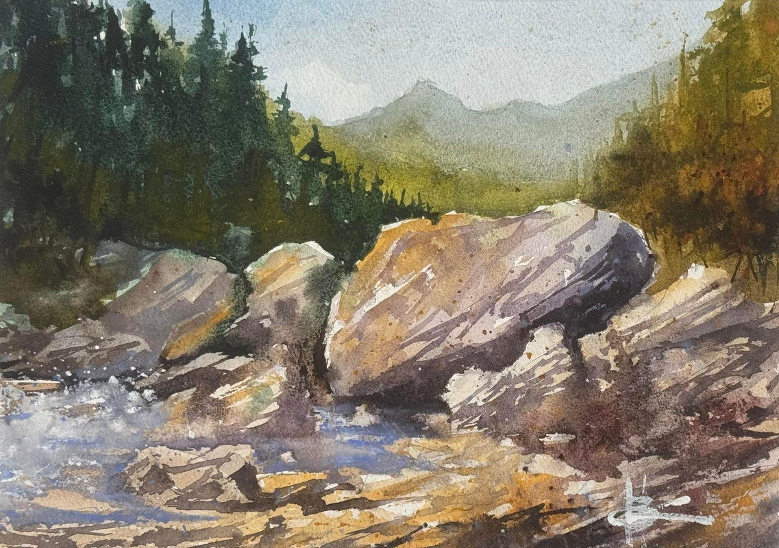 Upper Gold Creek Falls