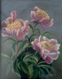 Pink Peonies Three