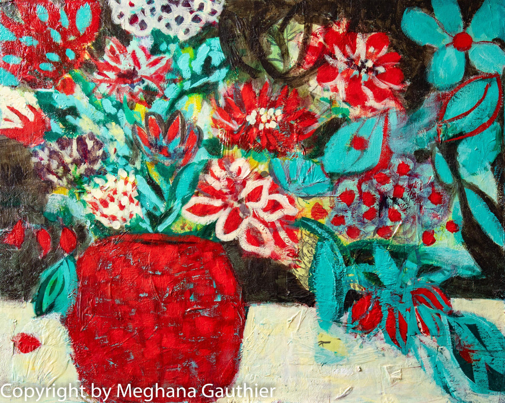 Red and Teal