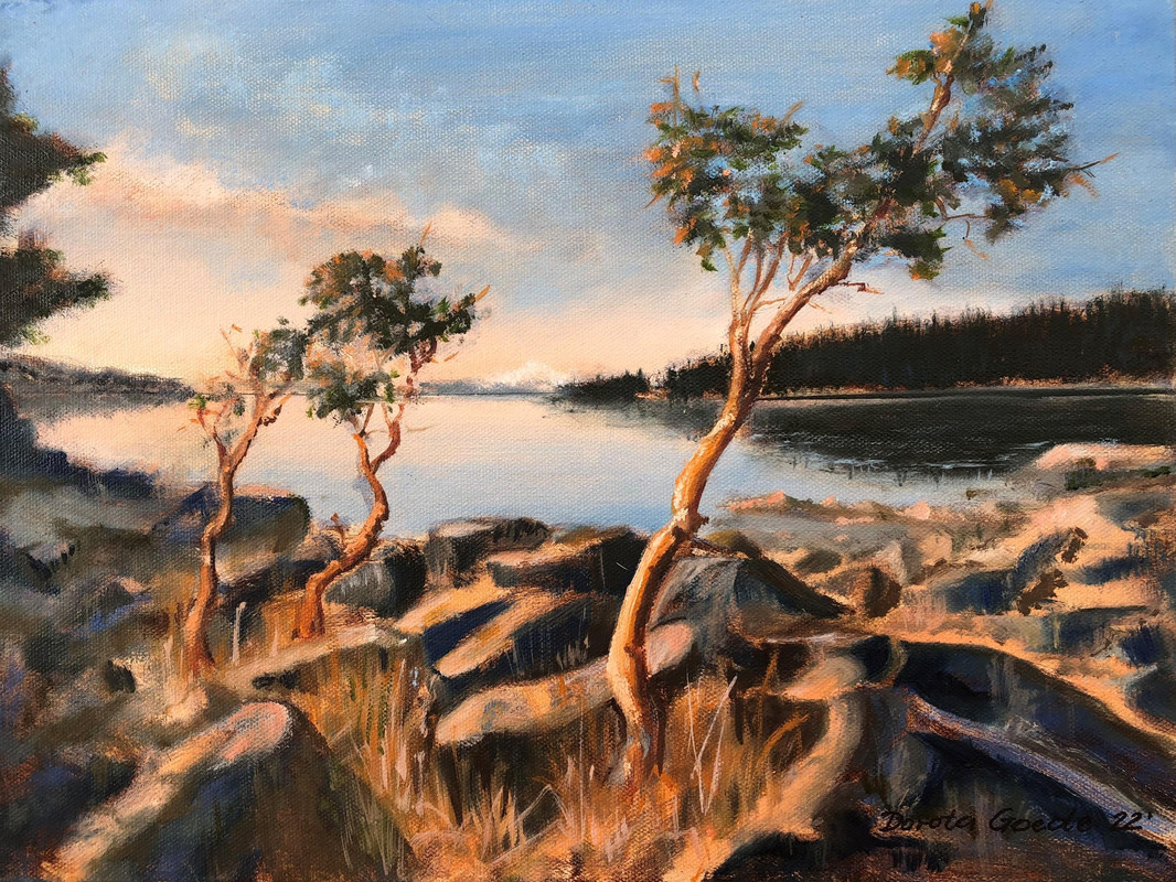 Brickyard Bay Evening Glow