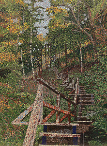 The Way Up from Florencia Bay