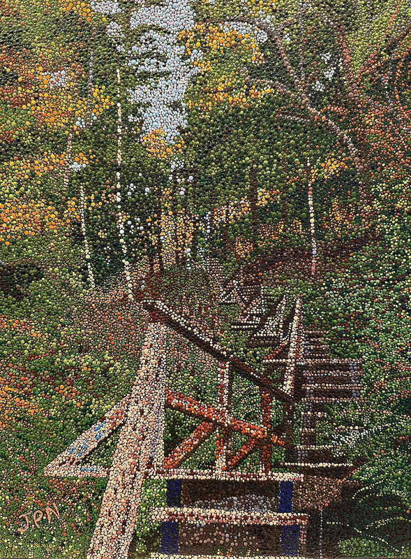 The Way Up from Florencia Bay
