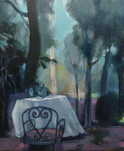 The backyard is a forest