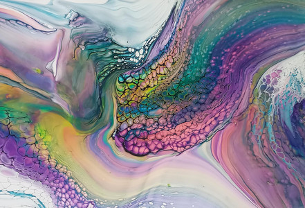 Rainbow Entering Ocean