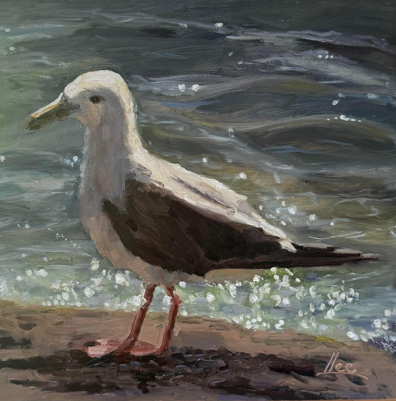 Rhinestone Seagull