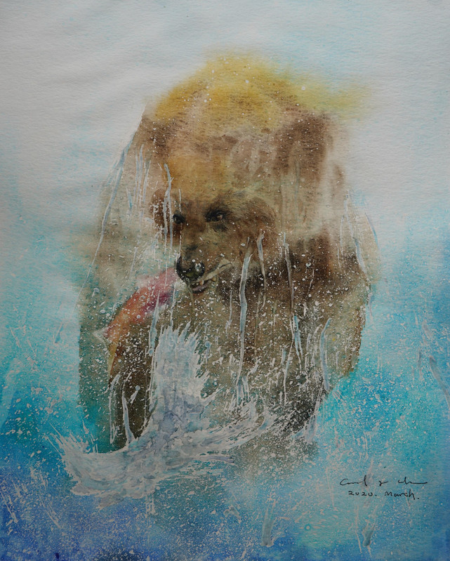 Bear & Fish