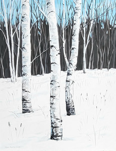 Winter Birches
