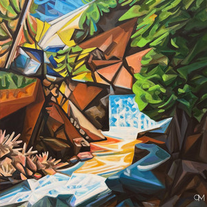 Flowscape. Hardy Waterfall