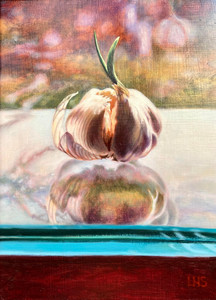 Garlic on Glass