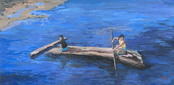 Summer fun on Long Beach, Tofino