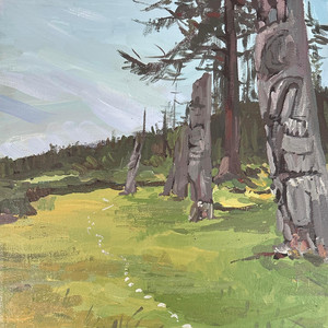 UNESCO World Heritage Site: Sgang Gwaay, Haida Gwaii