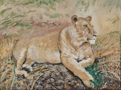 Lion of the Serengeti