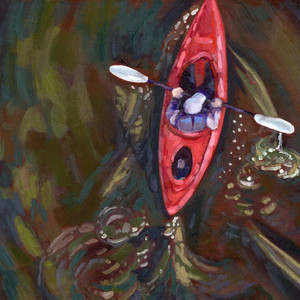 Red Kayak