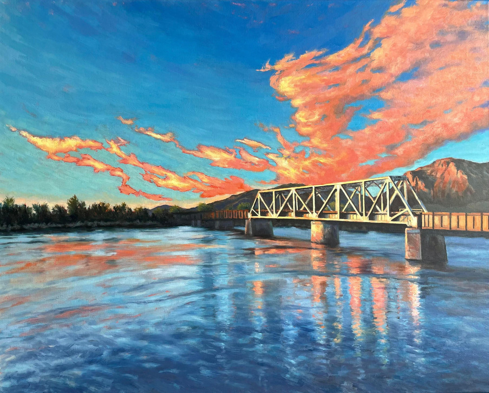 Crossing bridge