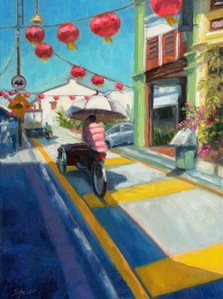 Strolling down George Town, Malaysia