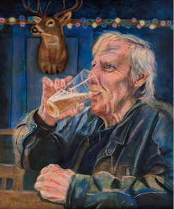 Brian at the Queens Bar