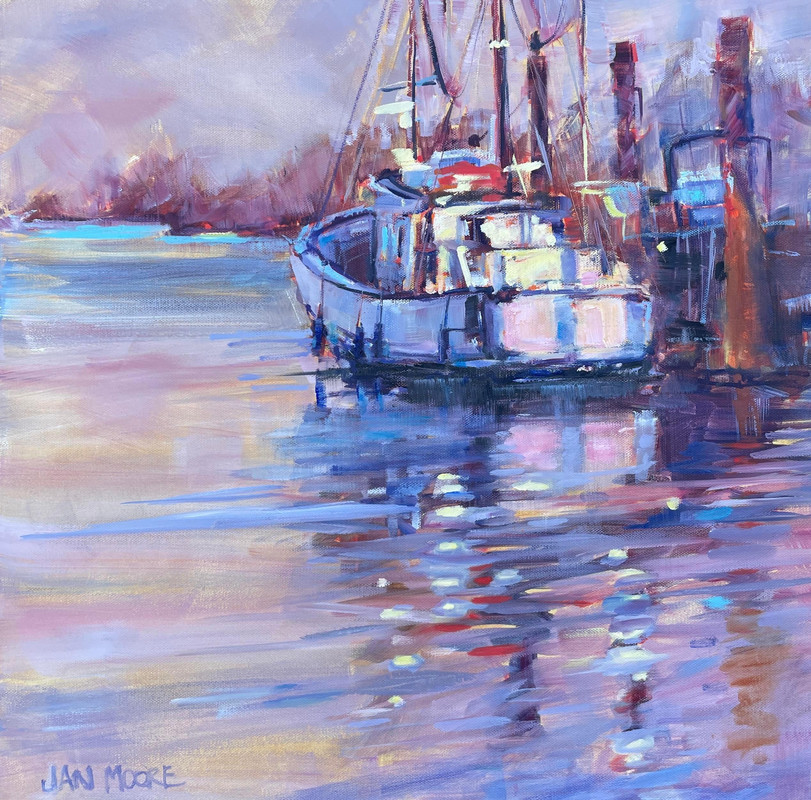 Blue-Violet Waters