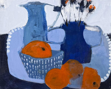 Blue China and Oranges