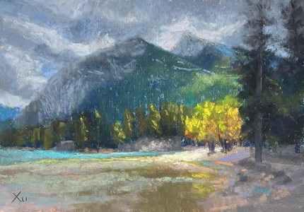 Autumn Light on the Bow