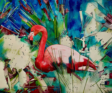 Flamingo Explosion