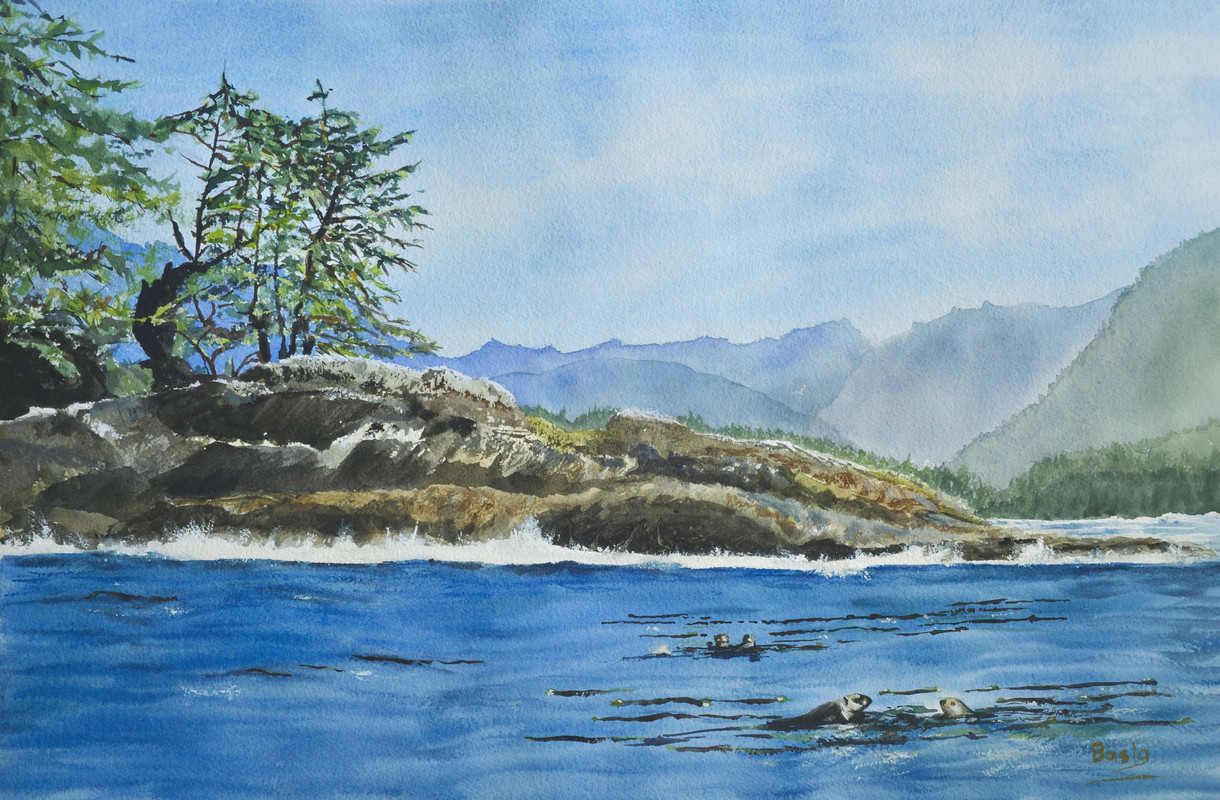 Sea otter playground