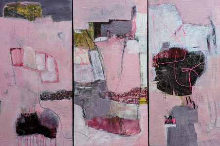 Reclaiming Pink (Triptych)