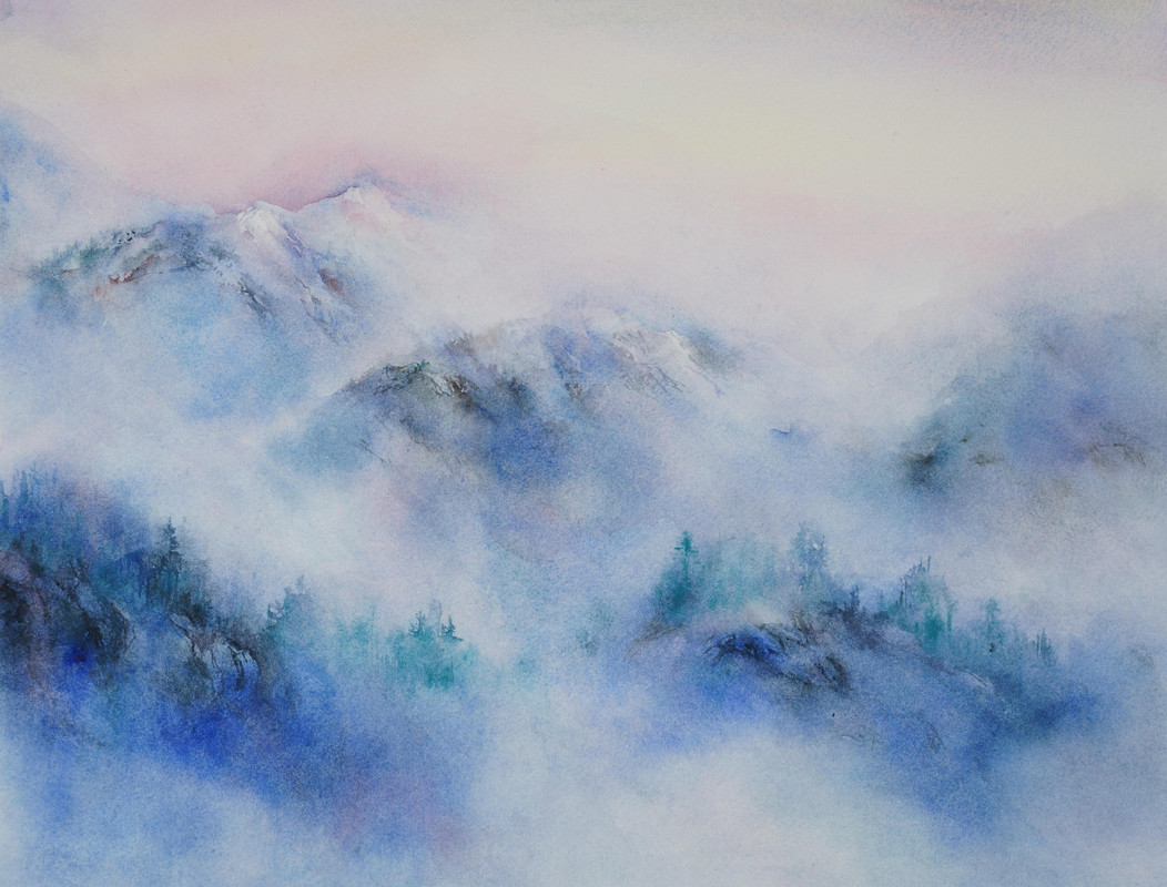Rise and Shine in Mountains #1