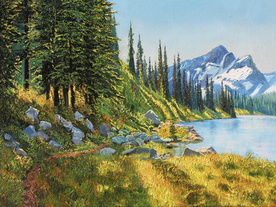 Mountain Lakeshore