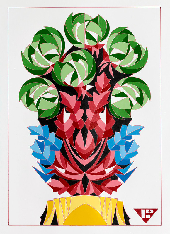 Flower Analogy Green