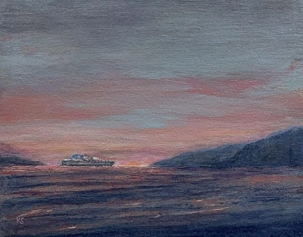Early Morning Ferry, Sunrise