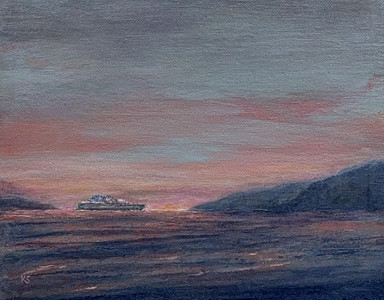 Early Morning Ferry, Sunrise