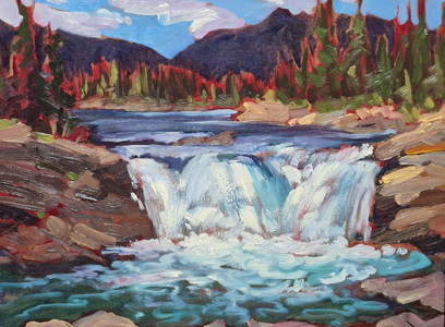 Sheep River Falls