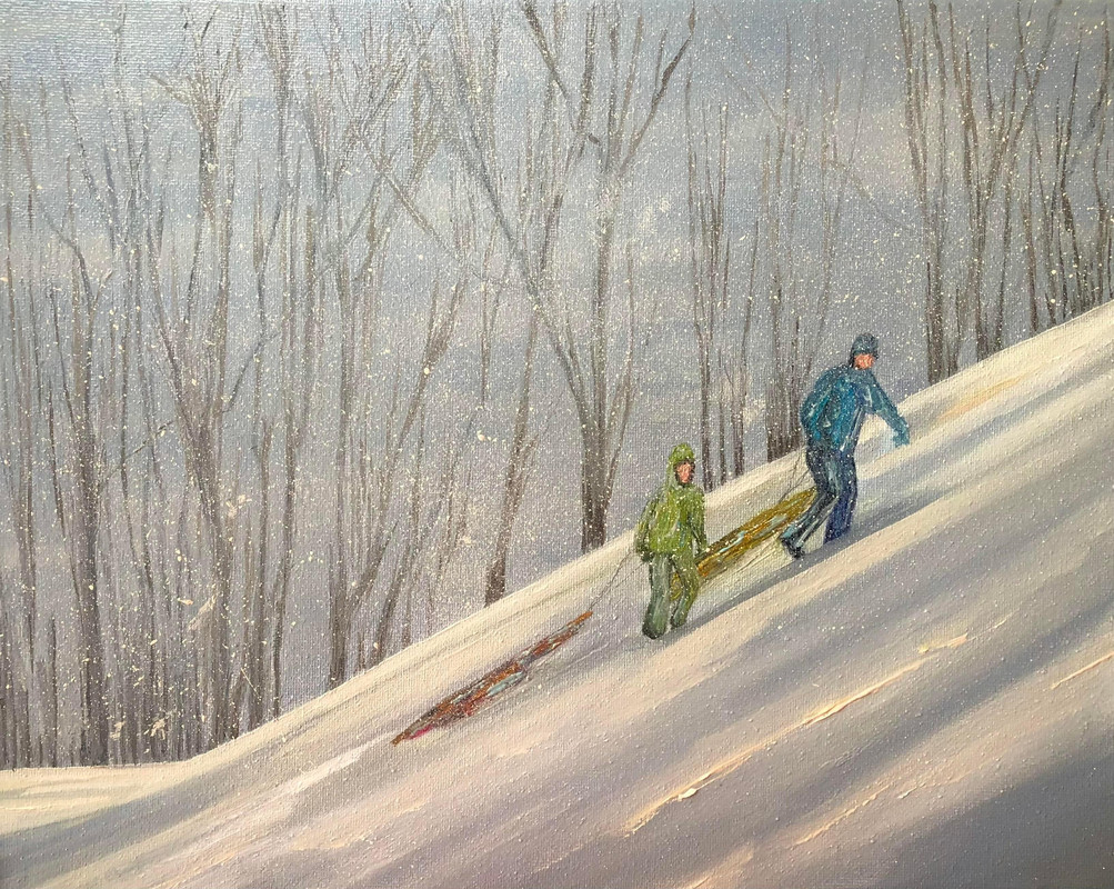 Family fun in winter
